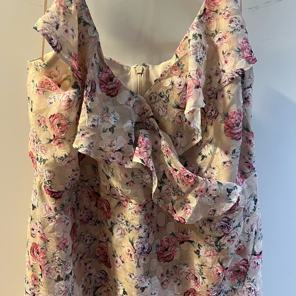 Floral Ruffle Maxi Dress - Picture 2 of 6